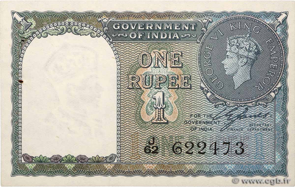 1 Rupee INDIA
1940 P.025a SC
