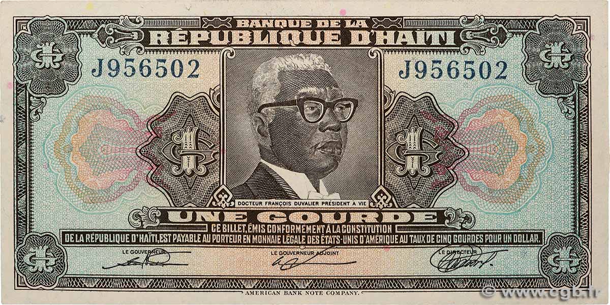 1 Gourde HAÏTI 1979 P.230 q.FDC