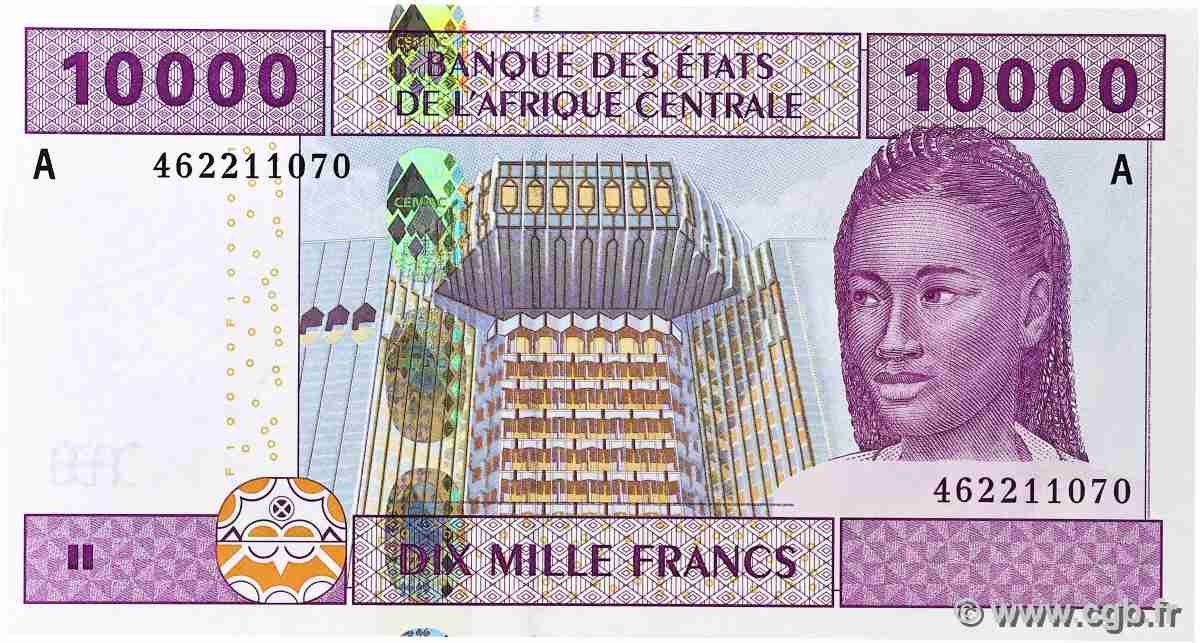 10000 Francs type 2002A GABON 2007 A.258Ab UNC-