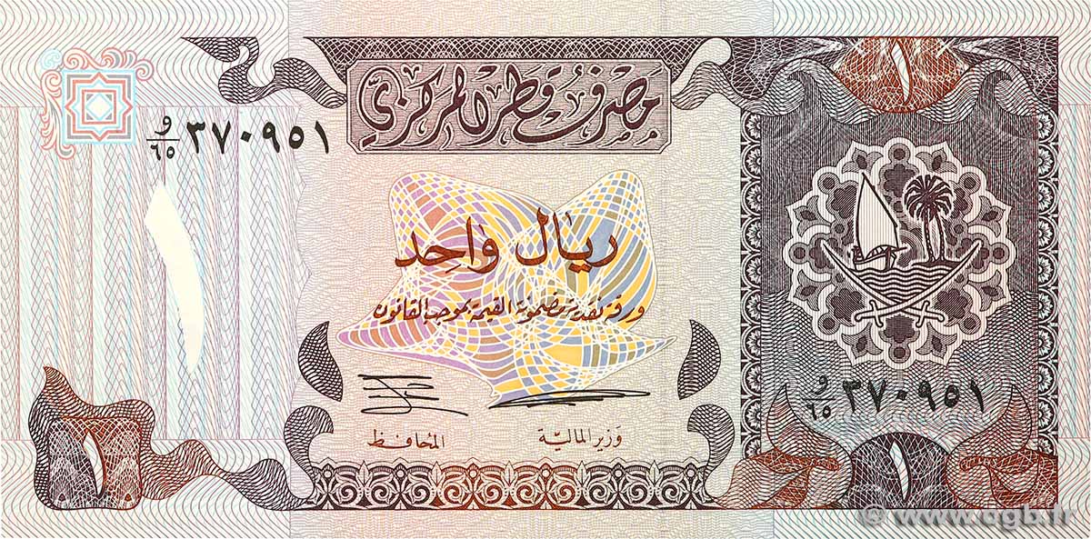 1 Riyal KATAR 1996 P.14a ST