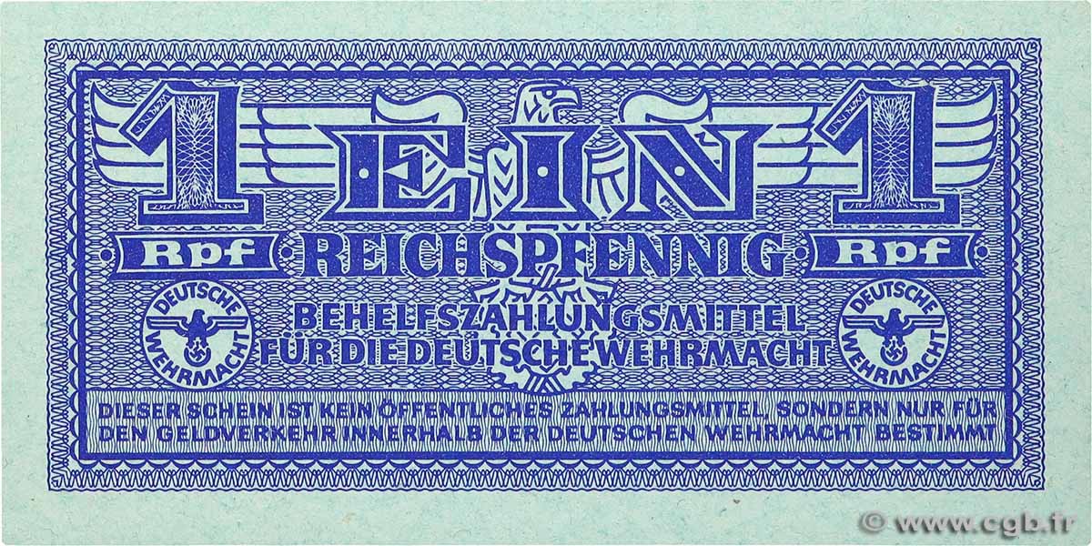 1 Reichspfennig GERMANY 1942 P.M32 UNC