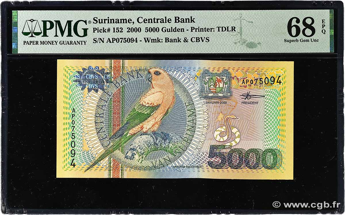 5000 Gulden SURINAM 2000 P.152 NEUF