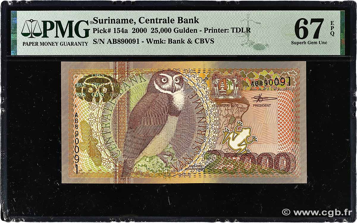 25000 Gulden SURINAM 2000 P.154 NEUF