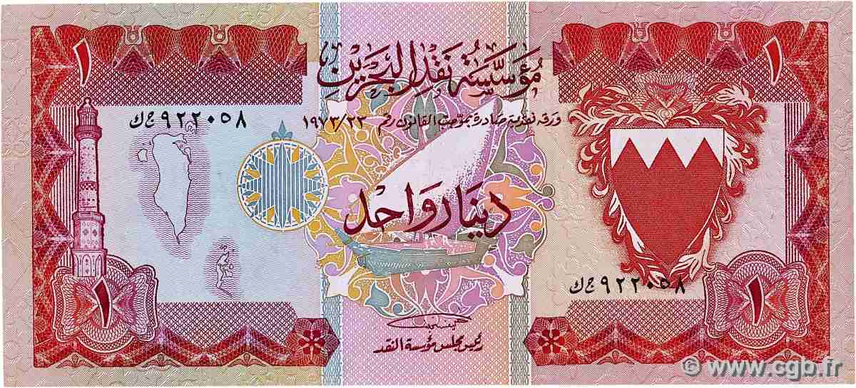1 Dinar BAHRÉIN 1973 P.08 MBC