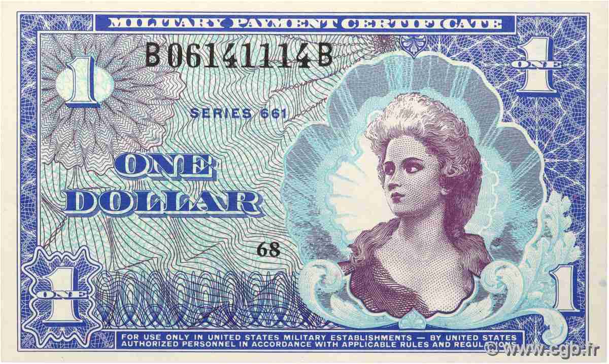 1 Dollar VEREINIGTE STAATEN VON AMERIKA 1968 P.M068 VZ+