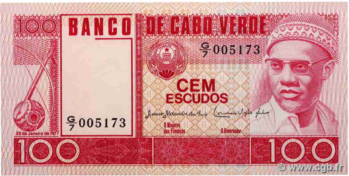 100 Escudos CAPE VERDE 1977 P.54a UNC