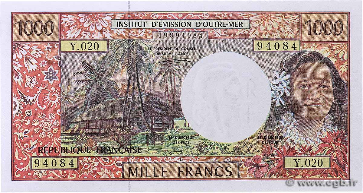 1000 Francs FRENCH PACIFIC TERRITORIES 2000 P.02d FDC