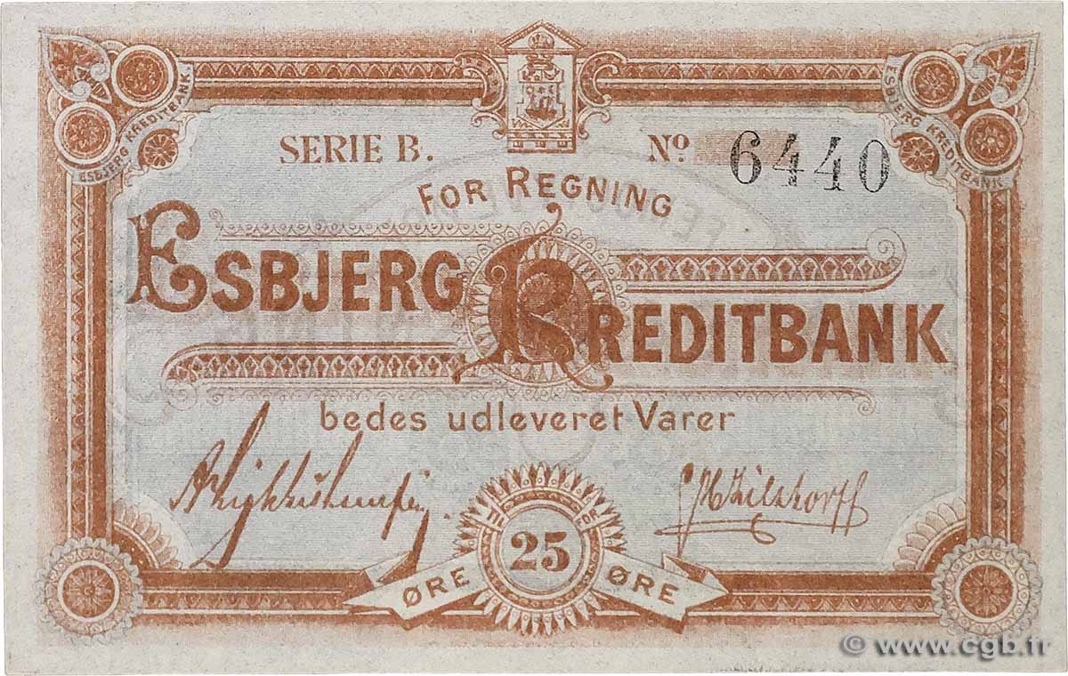 25 Ore DINAMARCA 1894 PS.182 SC