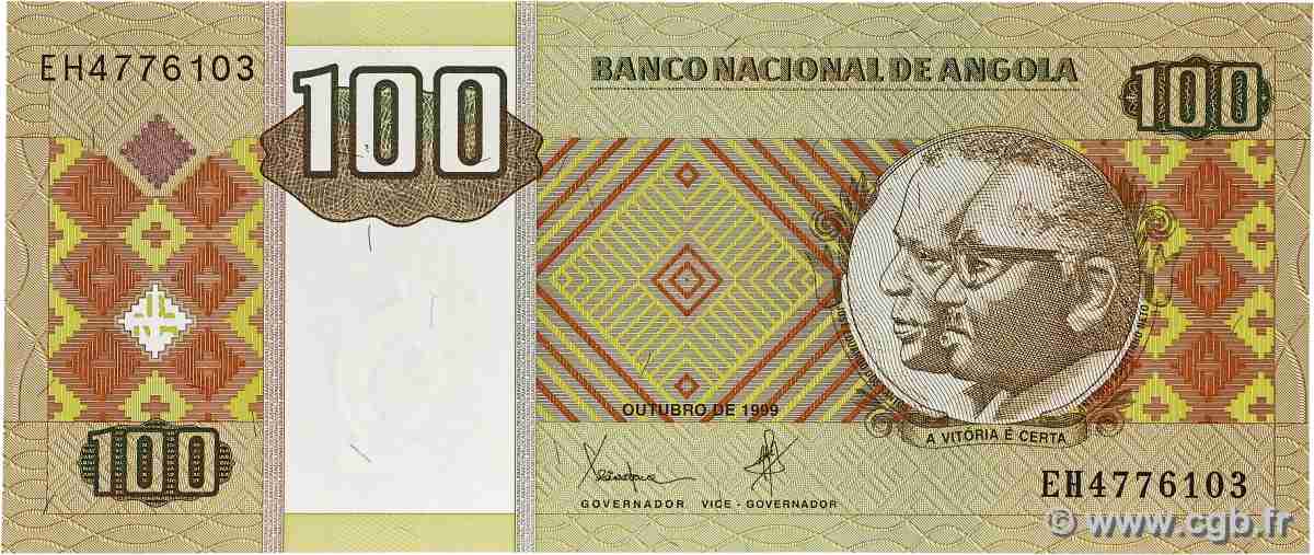 100 Kwanzas ANGOLA 1999 P.147a FDC