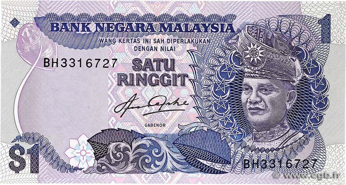1 Ringgit MALAYA 1983 P.19 ST