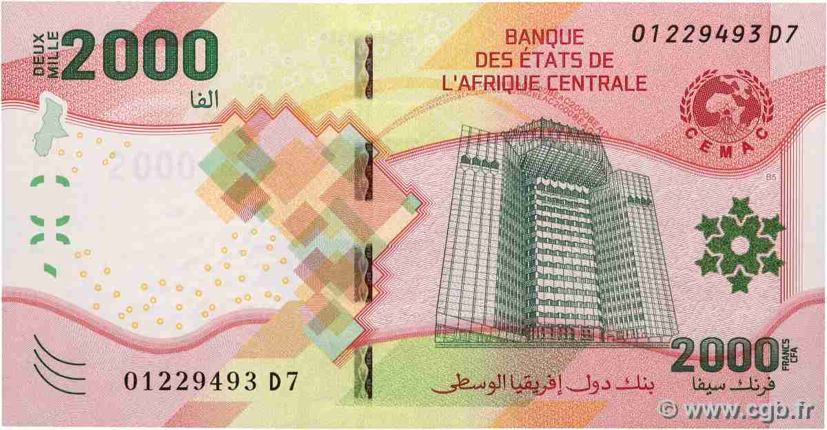 2000 Francs CENTRAL AFRICAN STATES 2020 P.702 UNC