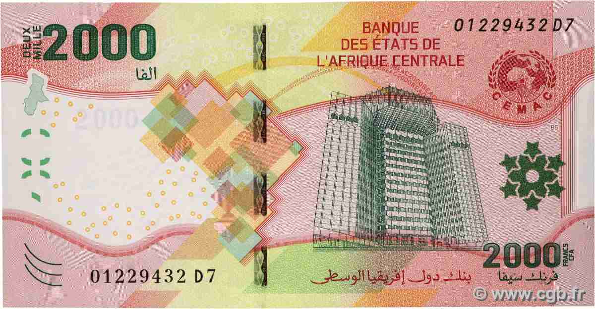 2000 Francs CENTRAL AFRICAN STATES 2020 P.702 UNC