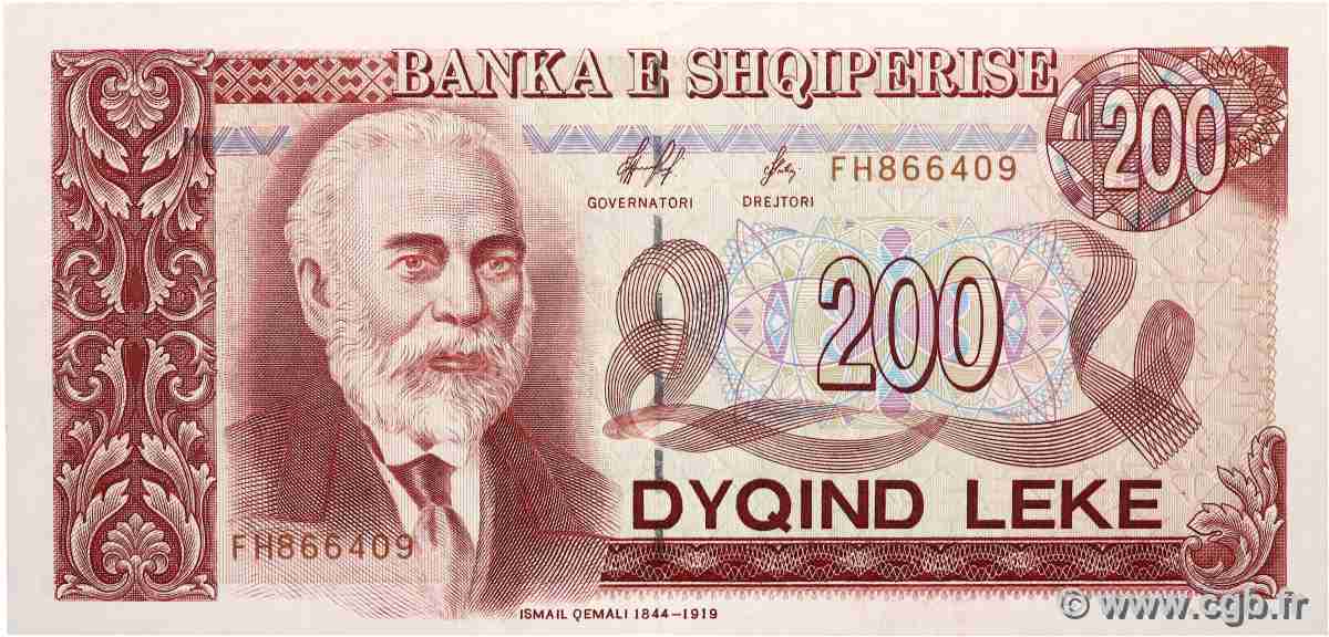 200 Lekë ALBANIA 1996 P.59a UNC-