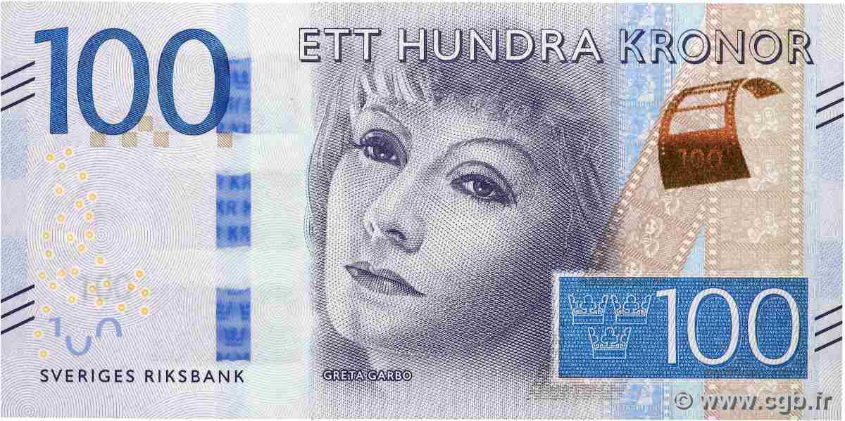 100 Kronor SWEDEN 2016 P.71b UNC