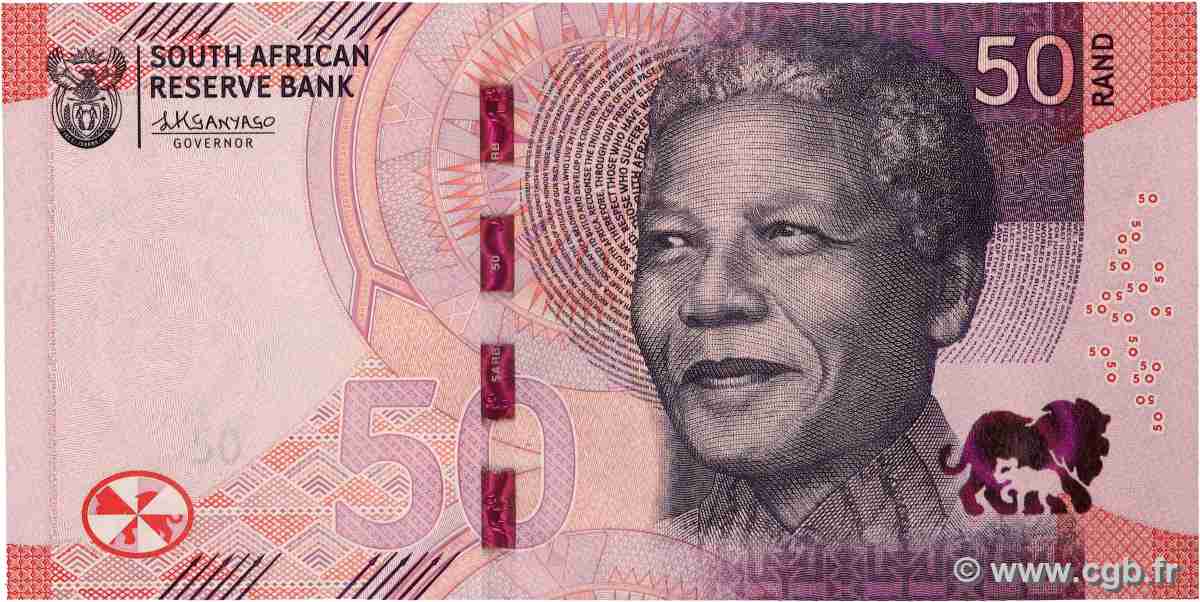 50 Rand SUDAFRICA 2023 P.150 FDC