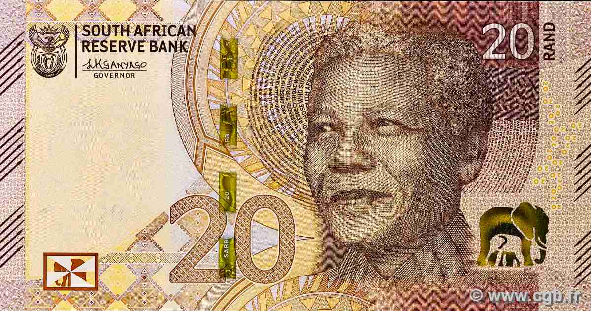 20 Rand AFRIQUE DU SUD 2023 P.149 NEUF