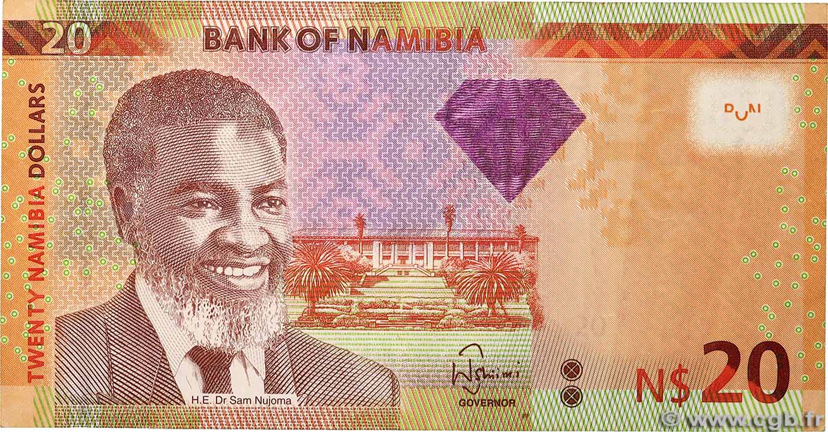20 Namibia Dollars NAMIBIE 2013 P.12b TTB