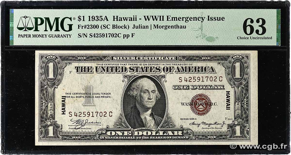 1 Dollar HAWAII 1935 P.36a pr.NEUF