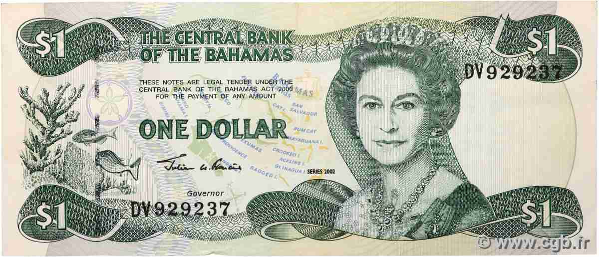 1 Dollar BAHAMAS 2002 P.70 q.SPL