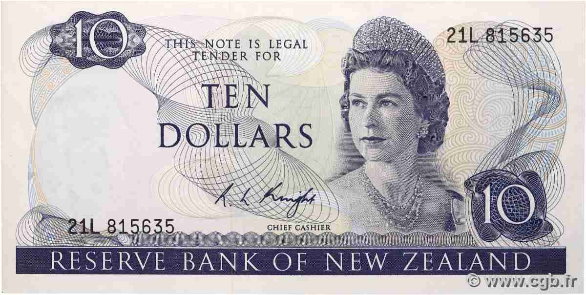 10 Dollars NEUSEELAND
1975 P.166c VZ