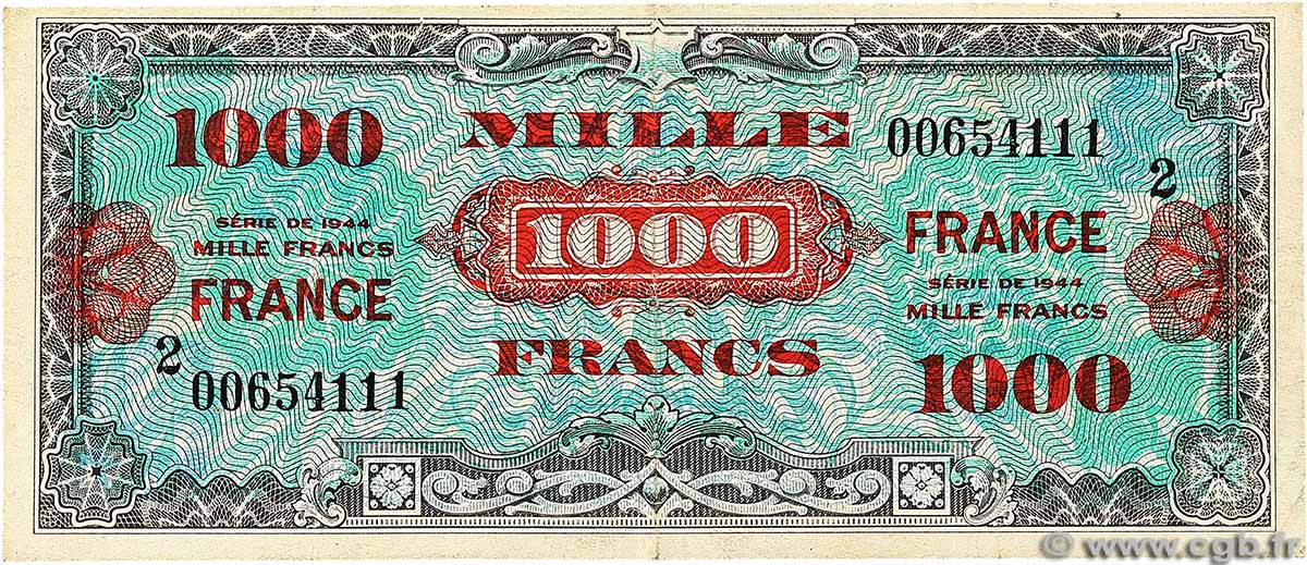 1000 Francs FRANCE FRANCE 1945 VF.27.02 VF