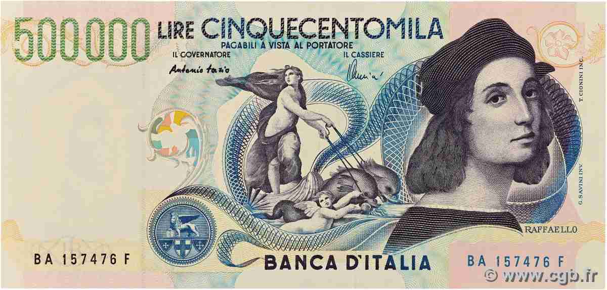500000 Lire ITALY 1997 P.118 AU
