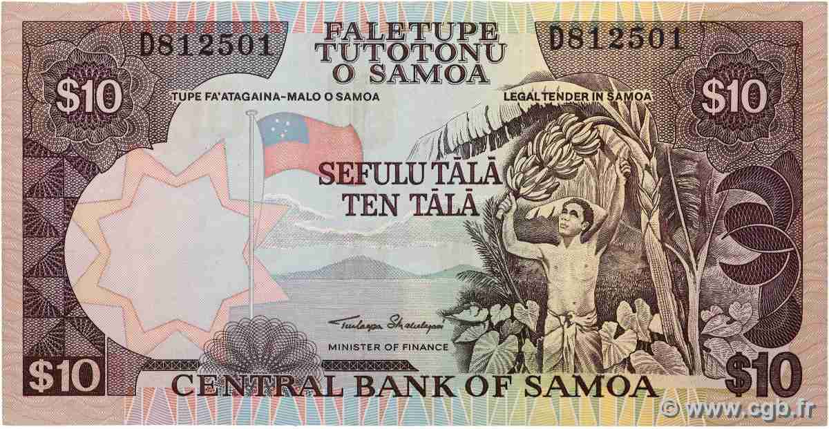 10 Tala SAMOA 2002 P.34a q.SPL