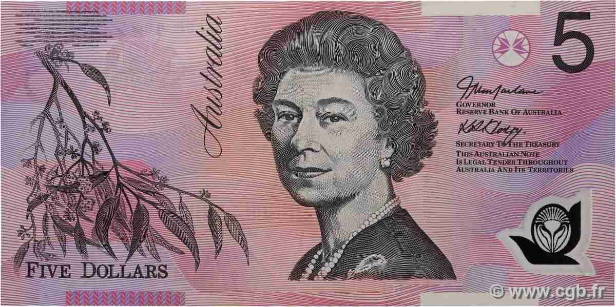 5 Dollars AUSTRALIA 2006 P.57d SPL+