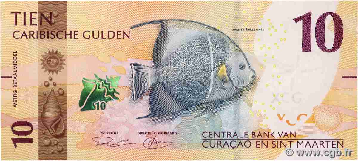 10 Gulden CURAÇAO ET SAINT-MARTIN 2025 P.01 pr.NEUF