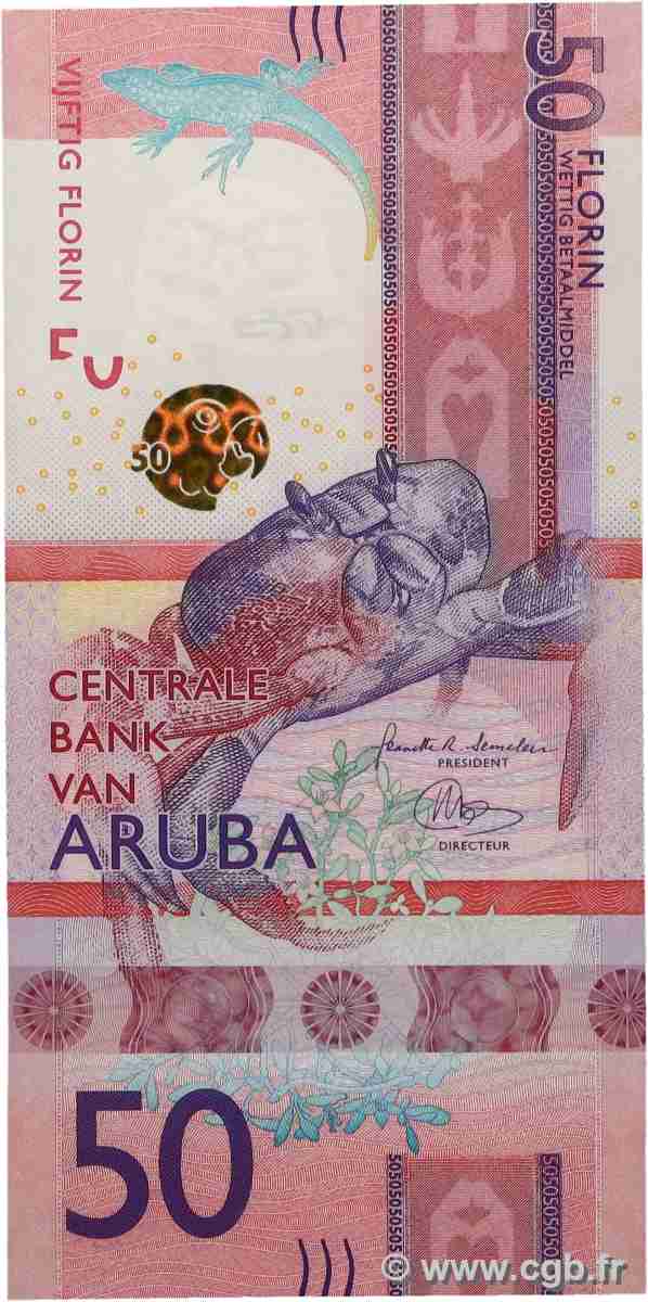 50 Florin ARUBA 2019 P.23 FDC