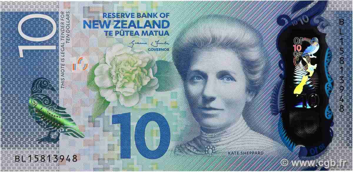 10 Dollars NEUSEELAND
2015 P.192 ST