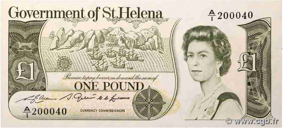 1 Pound SAINT HELENA 1981 P.09a UNC-