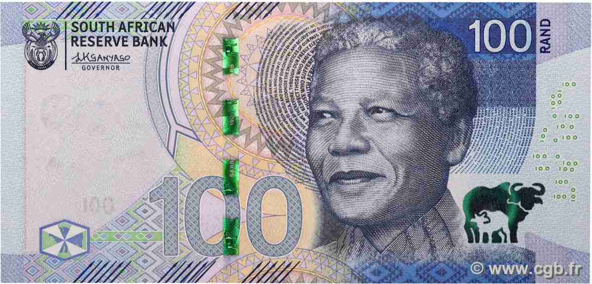 100 Rand SUDAFRICA 2023 P.151 FDC