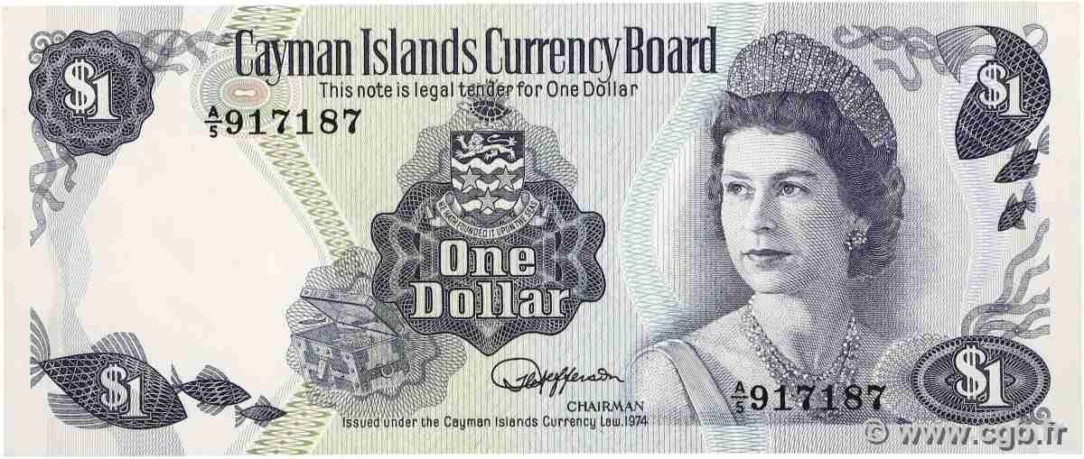 1 Dollar ÎLES CAIMANS 1985 P.05d NEUF