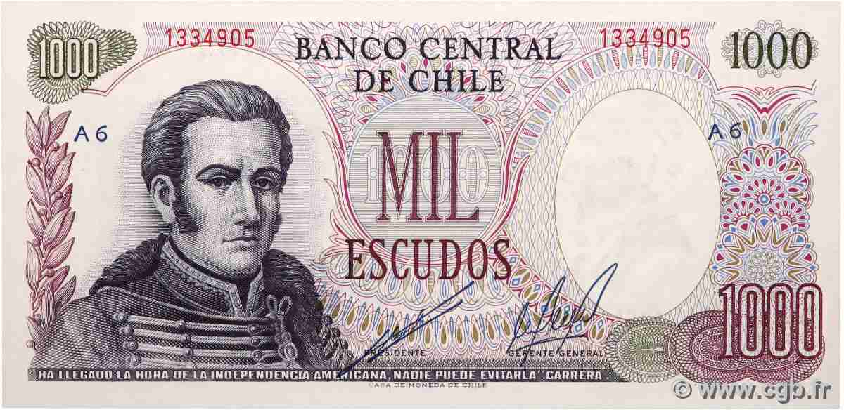 1000 Pesos CHILI 1971 P.146 pr.NEUF