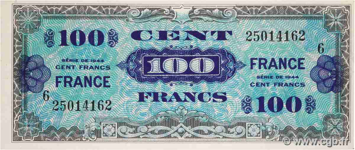 100 Francs FRANCE FRANCE 1945 VF.25.06 UNC-
