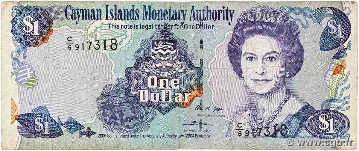 1 Dollar KAIMANINSELN 2006 P.33c fS