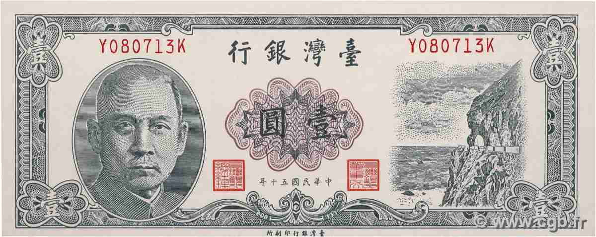 1 Yuan CHINE 1961 P.1971b NEUF