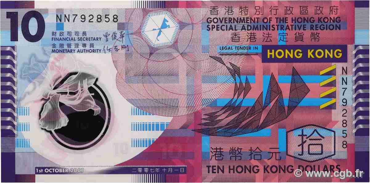 10 Dollars HONG KONG 2012 P.401 TTB+