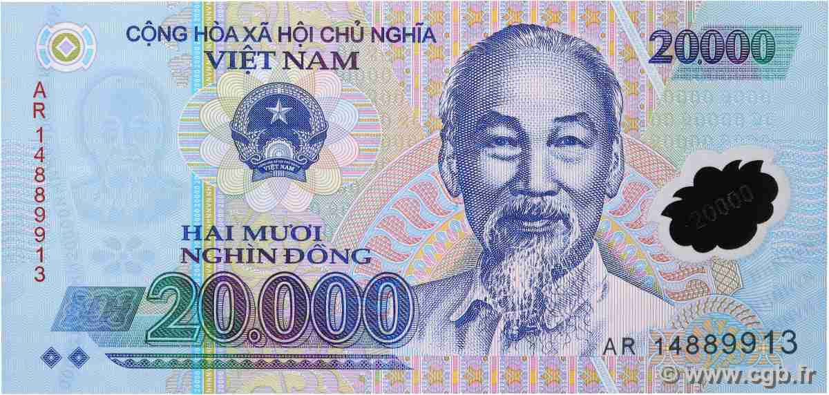 20000 Dong VIET NAM 2014 P.120f UNC-