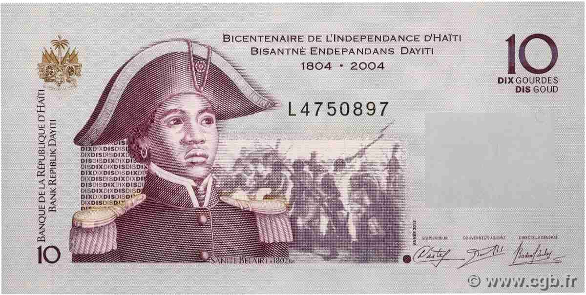 10 Gourdes HAÏTI 2004 P.272a pr.NEUF