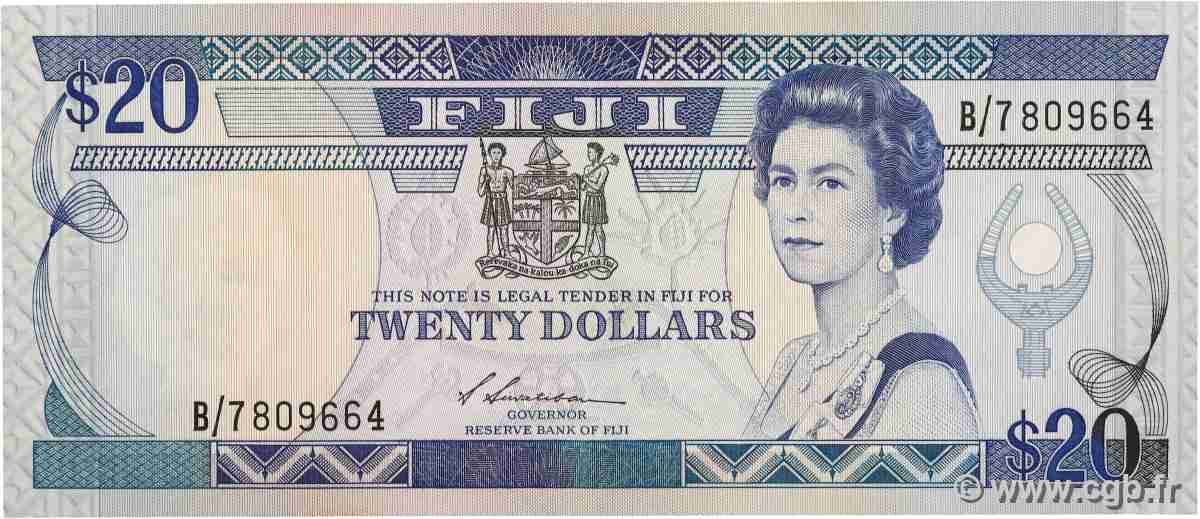 20 Dollars FIYI 1988 P.088a EBC+