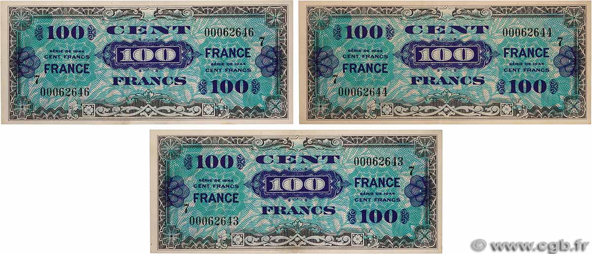 100 Francs FRANCE Lot FRANCE 1945 VF.25.07 SUP