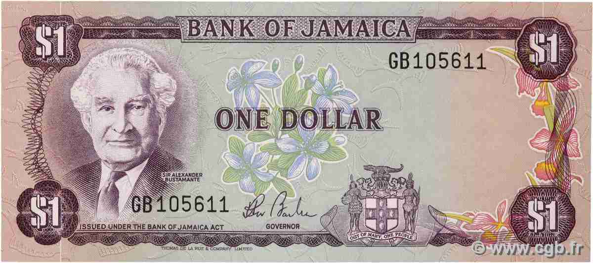 1 Dollar JAMAÏQUE 1982 P.64b pr.NEUF