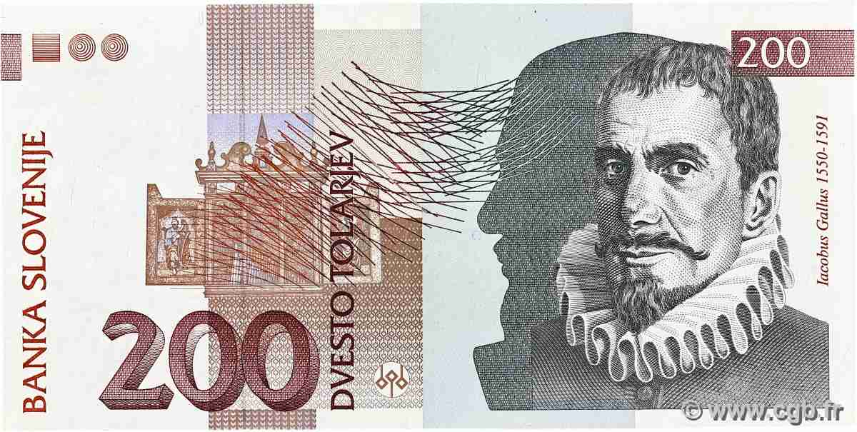 200 Tolarjev SLOVENIA 2001 P.15c XF-