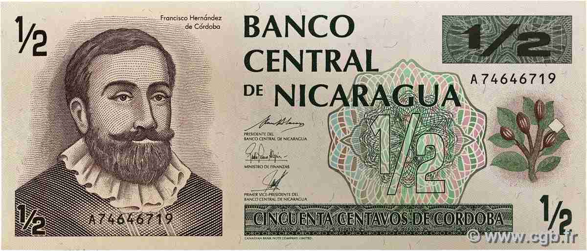½ Cordoba NICARAGUA 1992 P.172 UNC