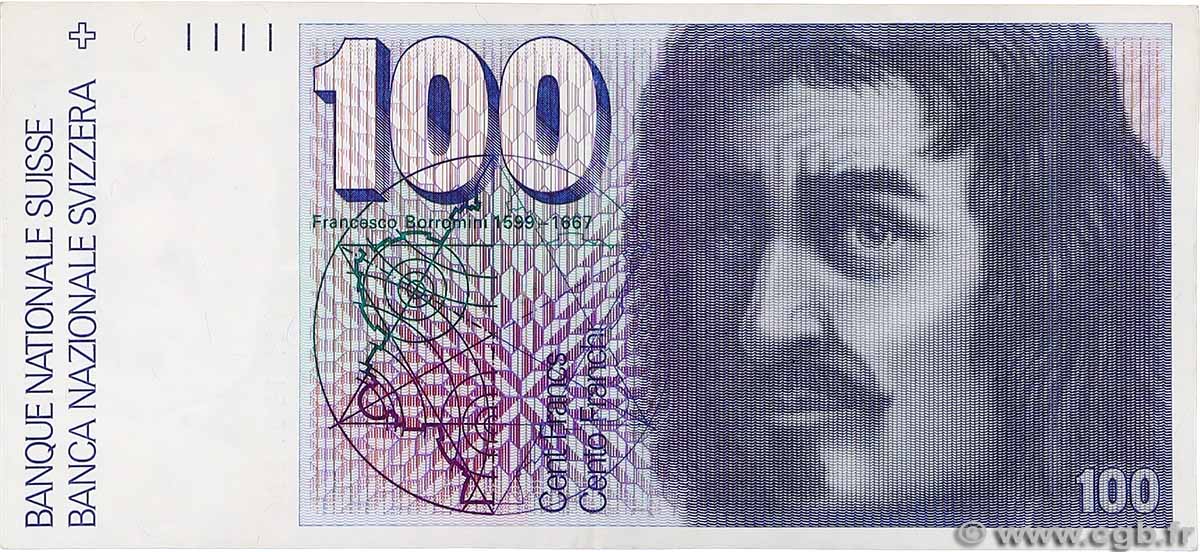 100 Francs SUISSE 1982 P.57e q.SPL