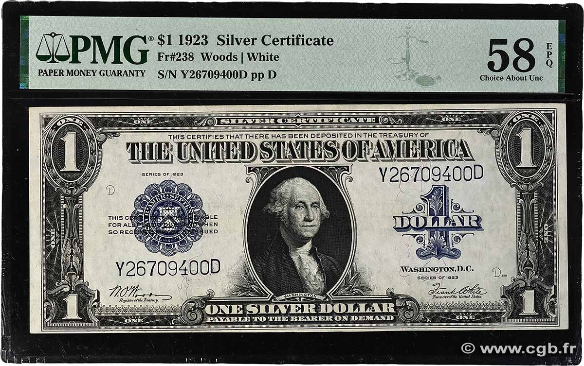 1 Dollar UNITED STATES OF AMERICA 1923 P.342 AU