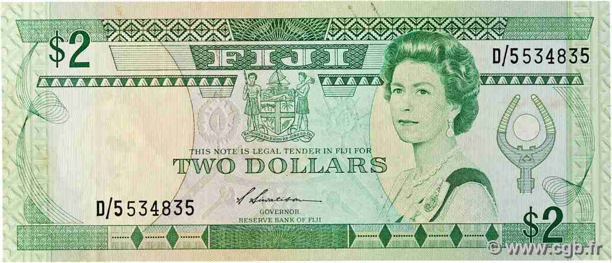 2 Dollars FIGI 1987 P.087a q.SPL