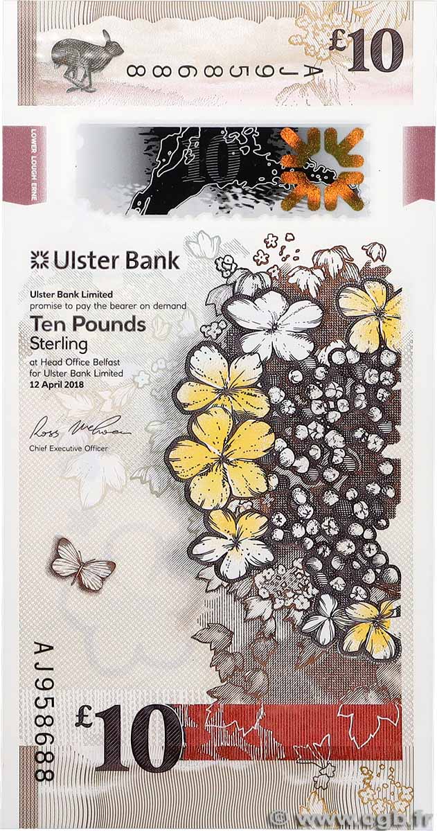 10 Pounds NORTHERN IRELAND 2018 P.344 UNC